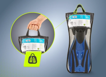 Regulowane płetwy do pływania TSUNAMI Regulowane płetwy do pływania TSUNAMI rozmiar 42,5-47,5 - zdjęcie poglądowe 2