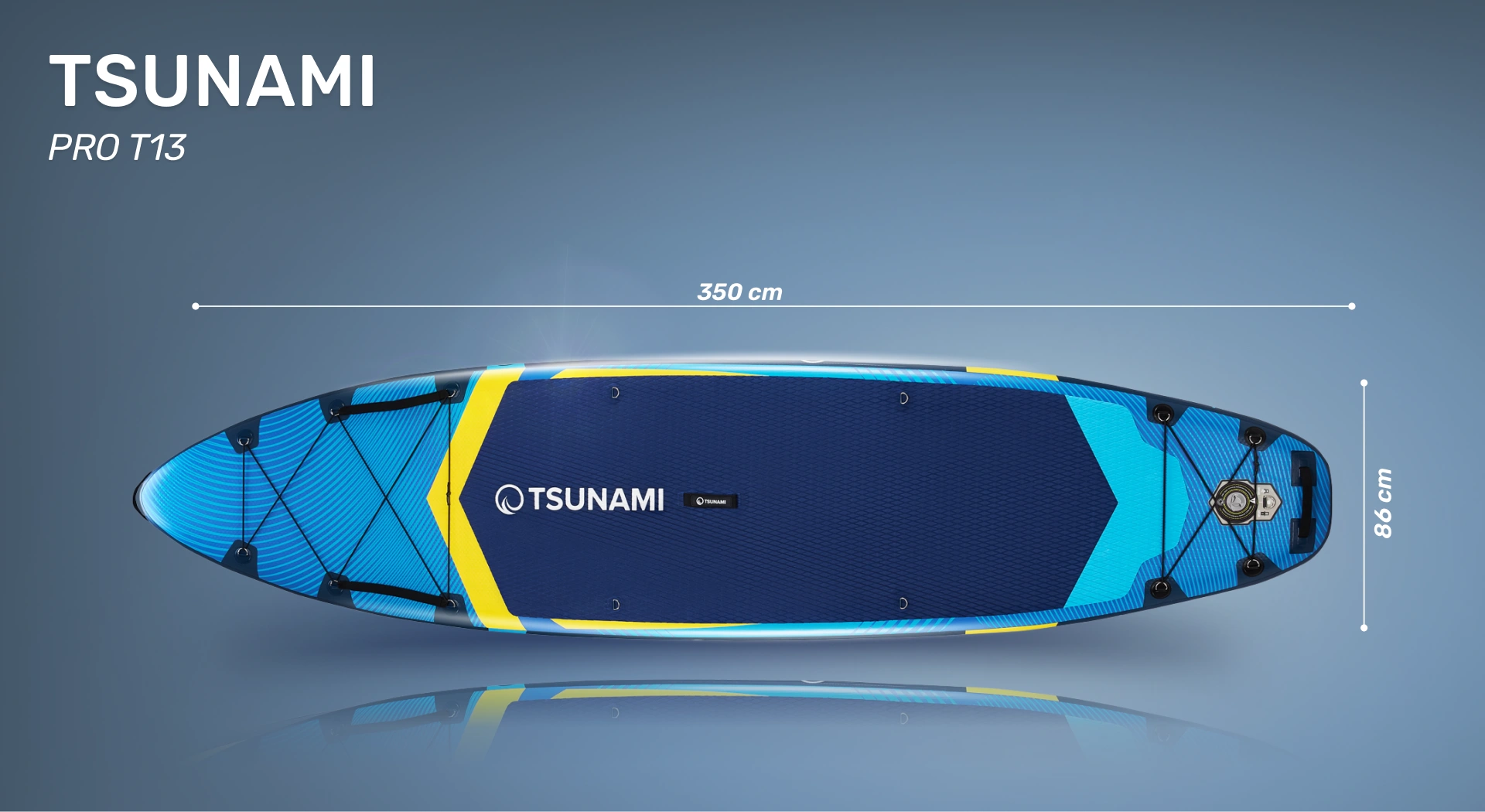 Deska SUP TSUNAMI PRO T13 specyfikacja