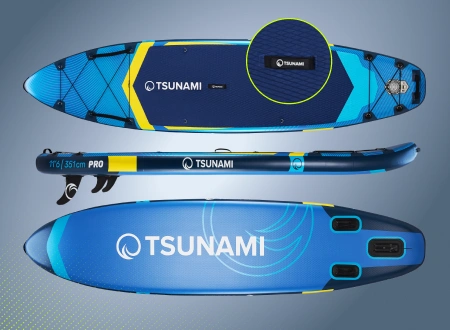 Deska SUP TSUNAMI PRO T13 Deska SUP TSUNAMI PRO T13 350 cm - zdjęcie poglądowe 3