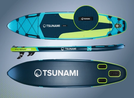 Deska SUP TSUNAMI PRO T14 Deska SUP TSUNAMI PRO T14 350 cm - zdjęcie poglądowe 3
