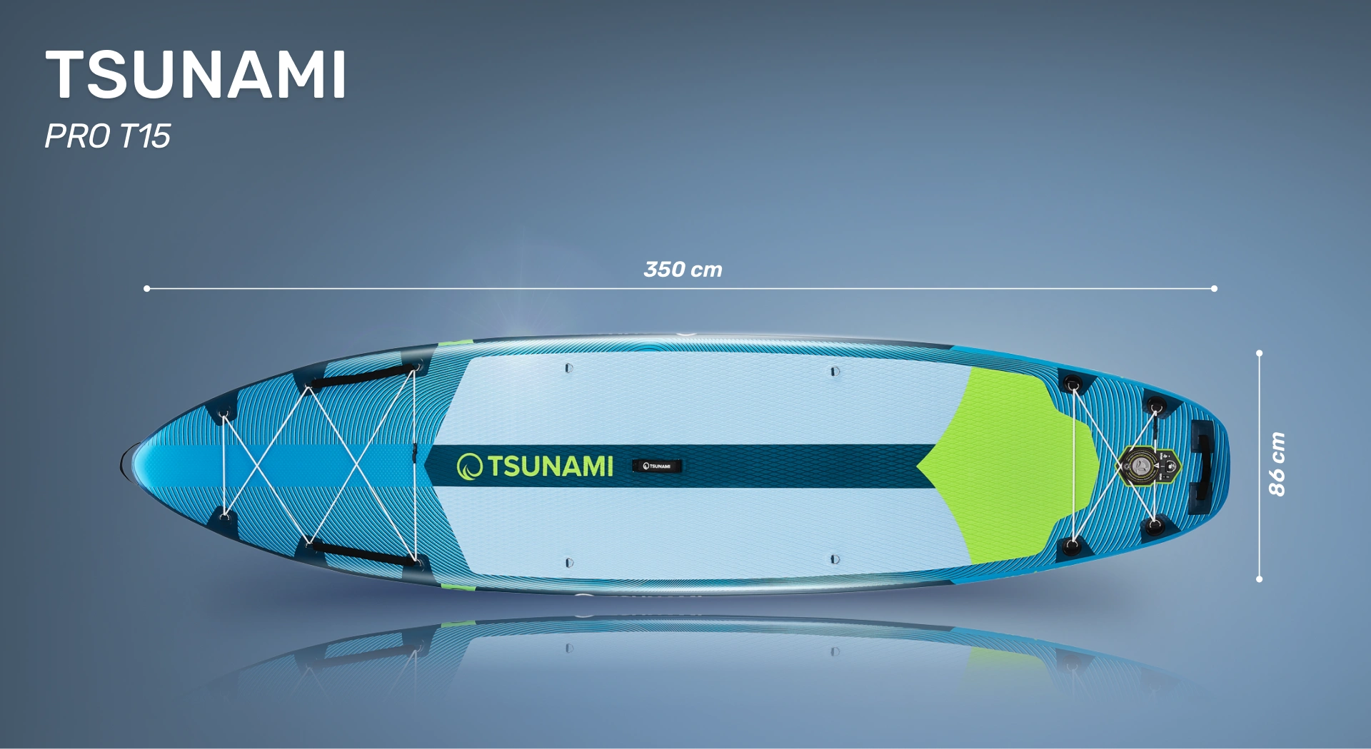 Deska SUP TSUNAMI PRO T15 specyfikacja