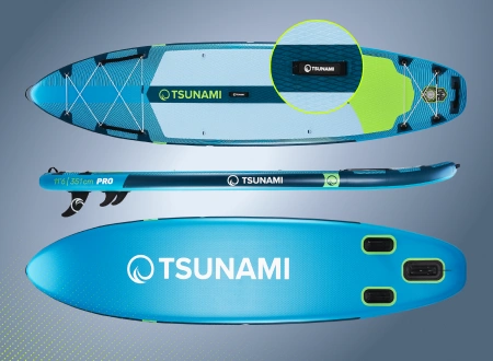 Deska SUP TSUNAMI PRO T15 Deska SUP TSUNAMI PRO T15 350 cm - zdjęcie poglądowe 3