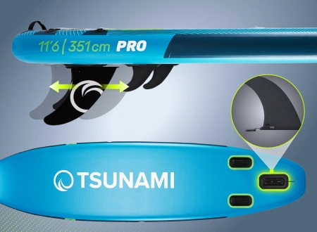 Deska SUP TSUNAMI PRO T15 Deska SUP TSUNAMI PRO T15 350 cm - zdjęcie poglądowe 5