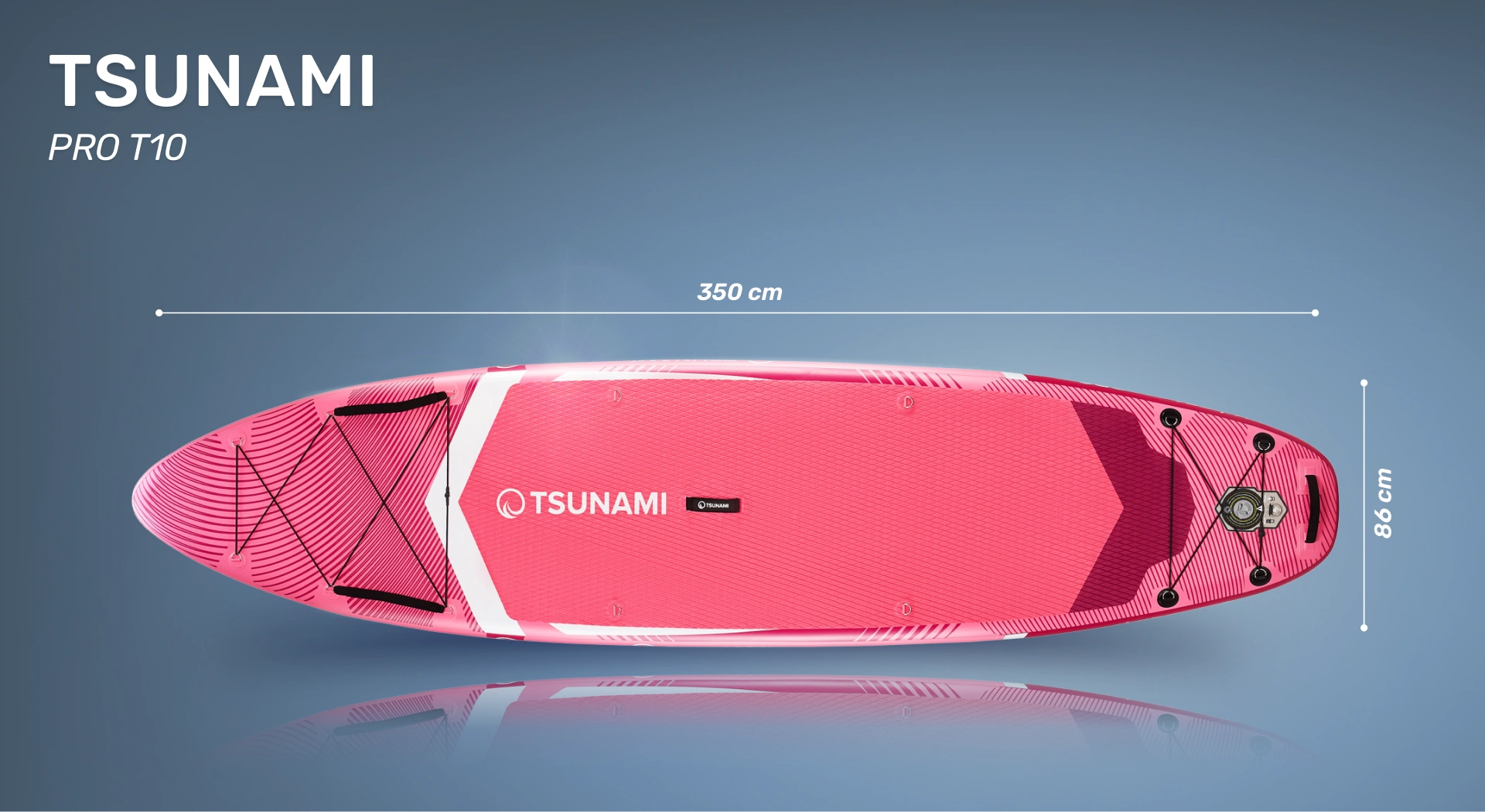 Deska SUP TSUNAMI PRO T10 specyfikacja