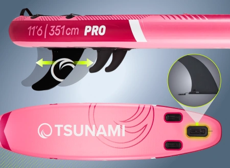 Deska SUP TSUNAMI PRO T10 Deska SUP TSUNAMI PRO T10 350 cm - zdjęcie poglądowe 5