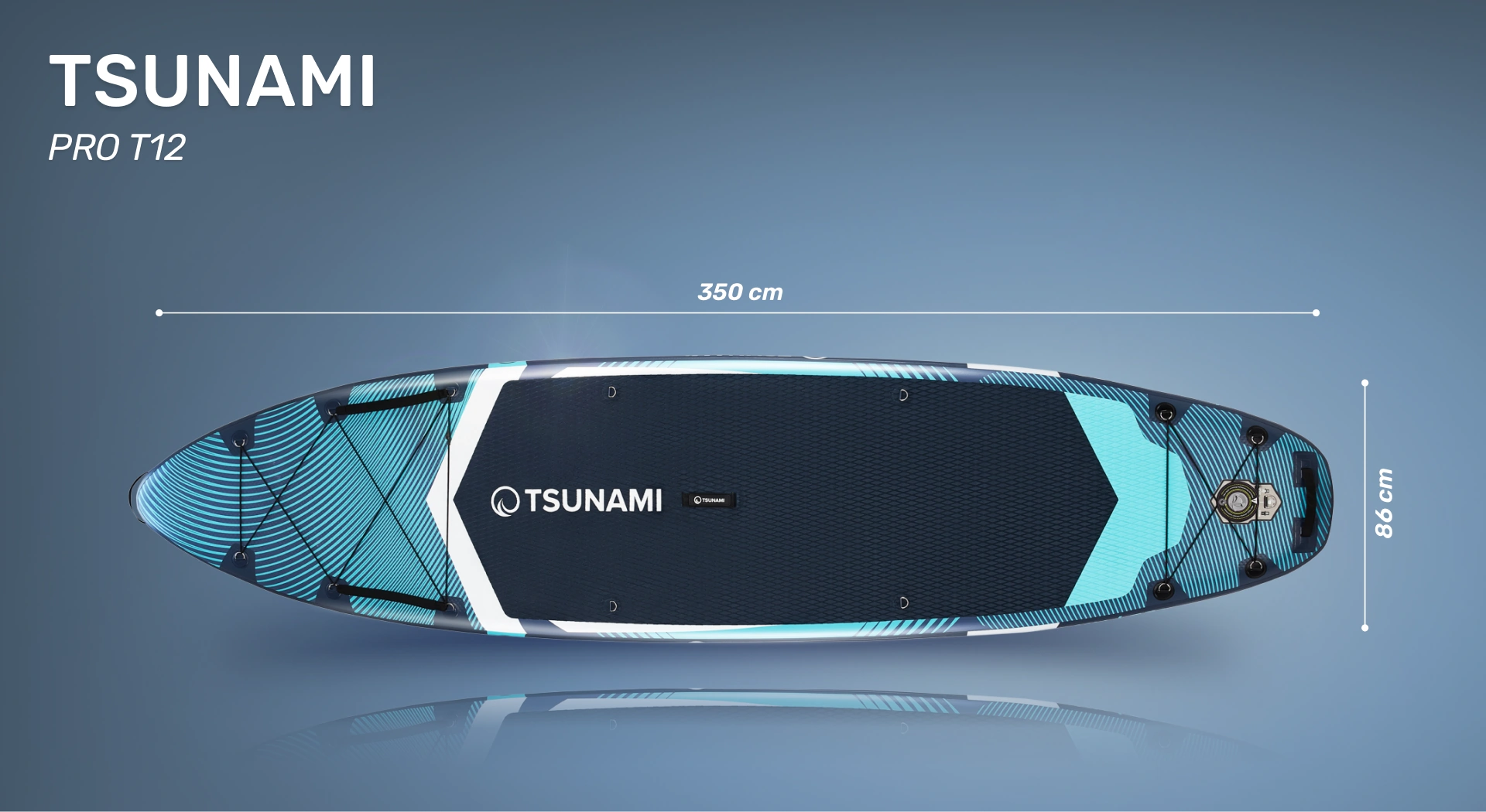 Deska SUP TSUNAMI PRO T12 specyfikacja