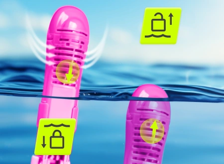 Maska do nurkowania dziecięca TSUNAMI - różowy rekin Maska do nurkowania dziecięca TSUNAMI - rekin - zdjęcie poglądowe 6