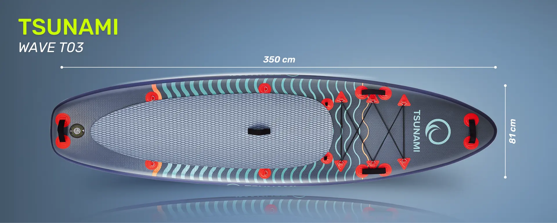 Deska SUP TSUNAMI Wave T03 specyfikacja