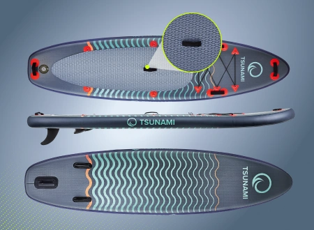 Deska SUP TSUNAMI Wave T03 Deska SUP TSUNAMI Wave T03 350 cm - zdjęcie poglądowe 3