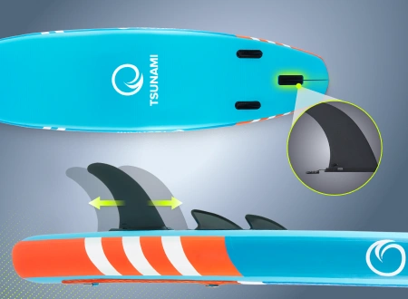 Deska SUP TSUNAMI Lagoon T02 Deska SUP TSUNAMI Lagoon T02 320 cm - zdjęcie poglądowe 5