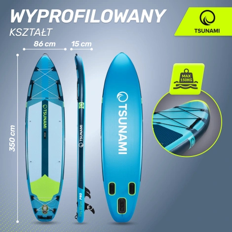 Deska SUP TSUNAMI Wave T15 350 cm