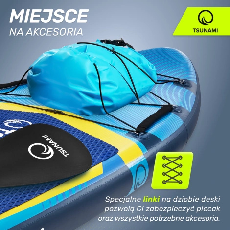 Deska SUP PRO TSUNAMI paddle board 350 cm T13