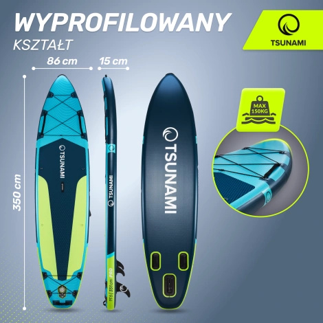 Deska SUP TSUNAMI Wave T14 350 cm