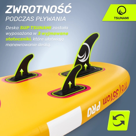 Deska SUP TSUNAMI Wave T11 350 cm
