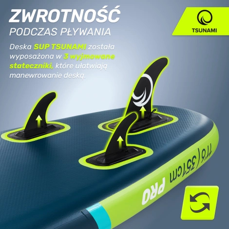 Deska SUP TSUNAMI Wave T14 350 cm
