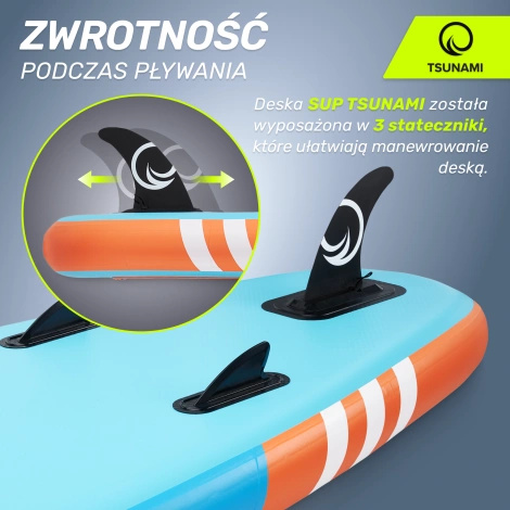 Deska SUP TSUNAMI Lagoon T02 320 cm
