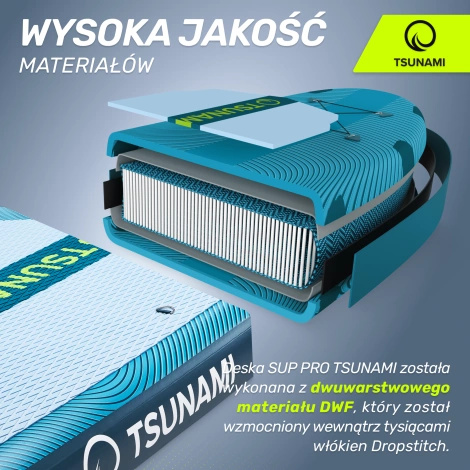 Deska SUP TSUNAMI Wave T15 350 cm