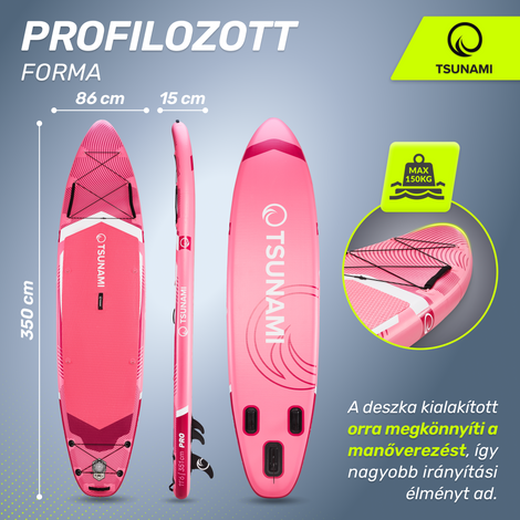 Deska SUP TSUNAMI Wave T10 350 cm
