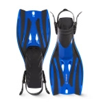 Płetwy do pływania TSUNAMI L/XL niebieskie