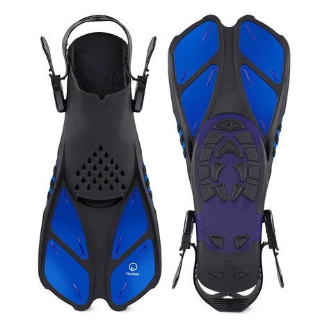 Płetwy do pływania TSUNAMI S/M granatowe