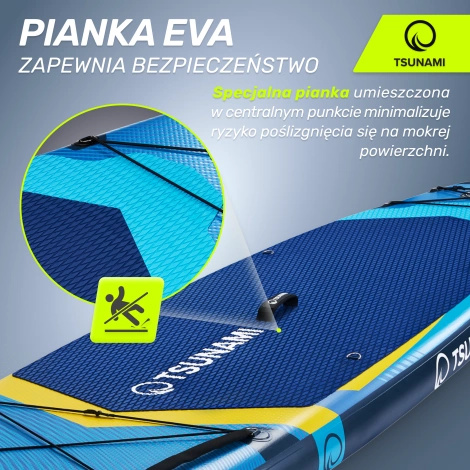 Deska SUP PRO TSUNAMI paddle board 350 cm T13