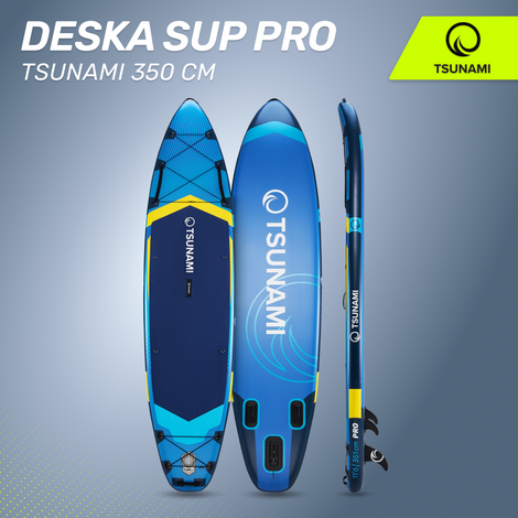 Deska SUP PRO TSUNAMI paddle board 350 cm T13
