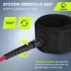 Linka bezpieczeństwa do deski SUP-Leash 3 m - różowa