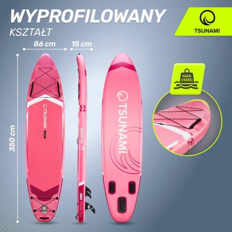 Deska SUP TSUNAMI Wave T10 350 cm