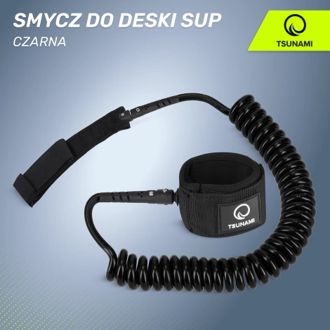 Linka bezpieczeństwa do deski SUP-Leash 3 m - zielona