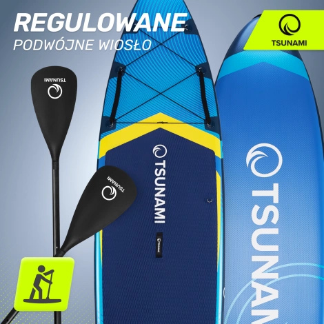 Deska SUP PRO TSUNAMI paddle board 350 cm T13